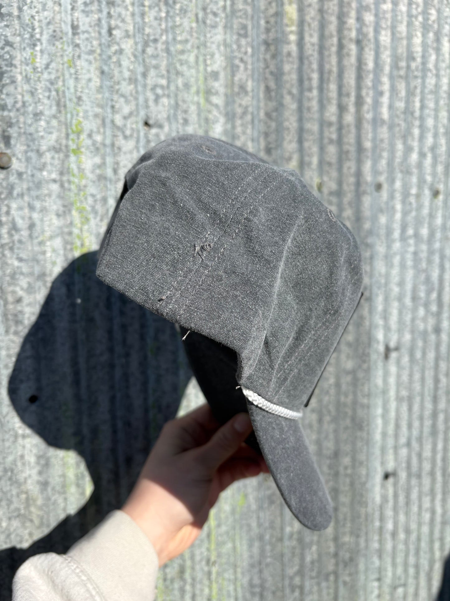 Cowboy Bar Grey Denim Hat