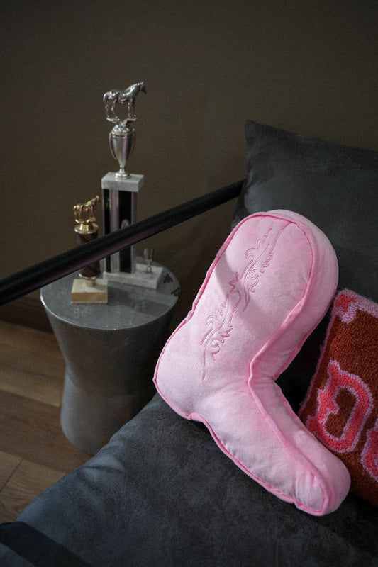 Snoozy Boot Pillow *Pink
