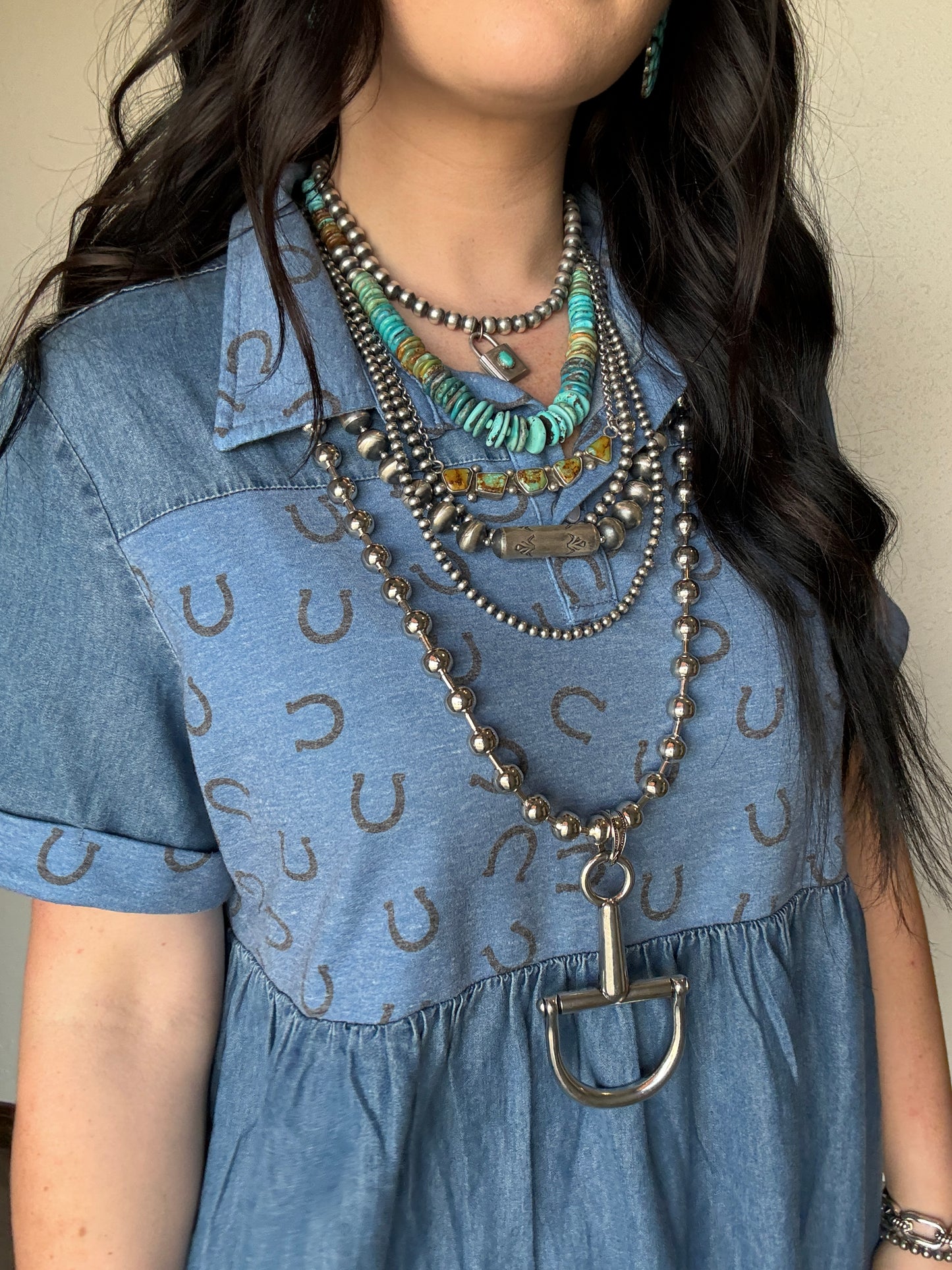 Hot Too Trot Denim Dress