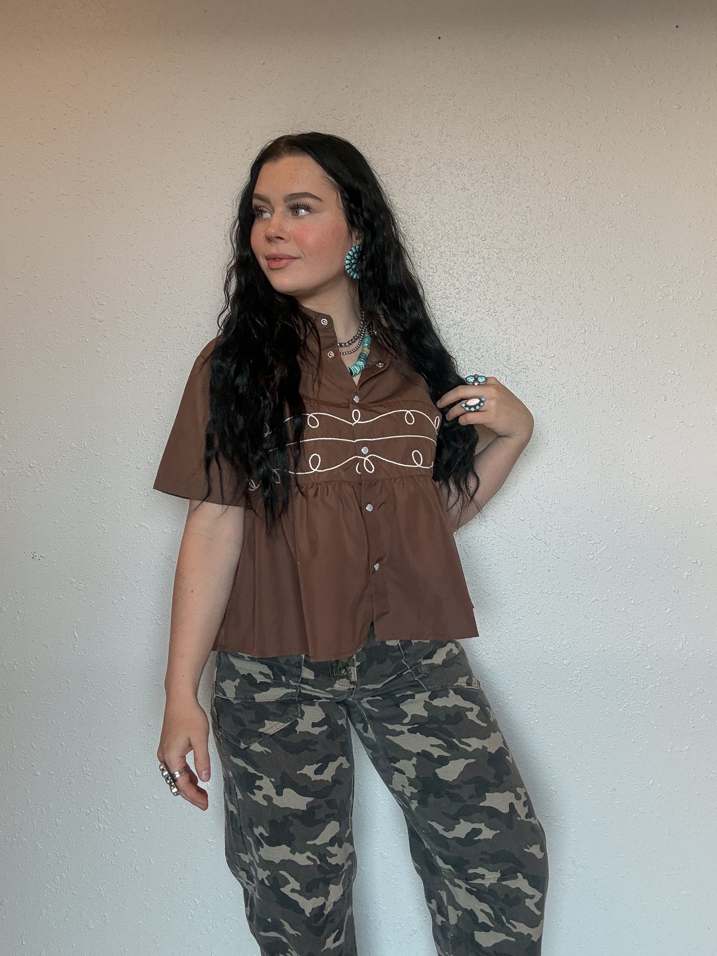 Loopty Lou Short Sleeve *Chocolate