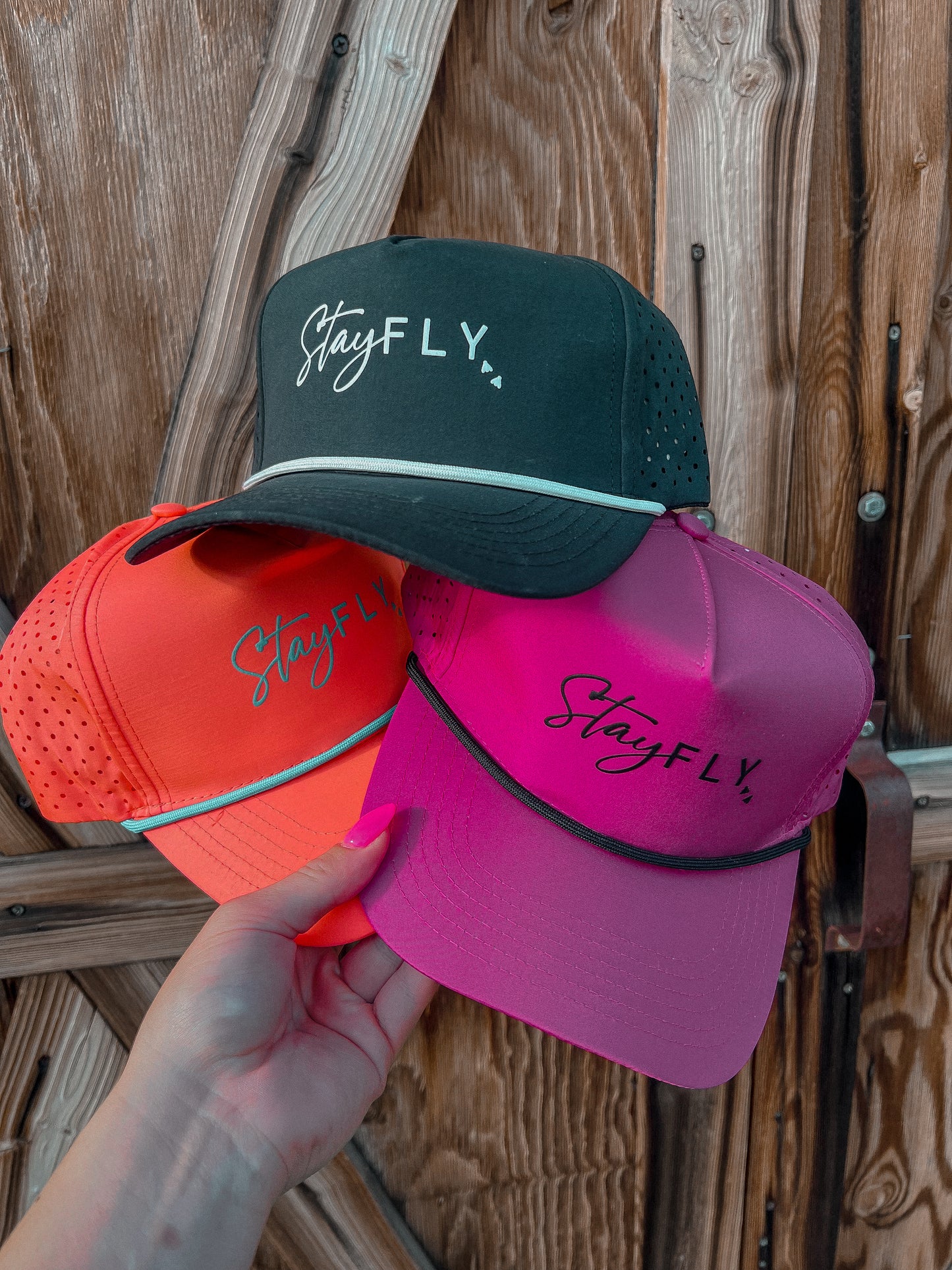 Stay Fly Hat * MAGENTA