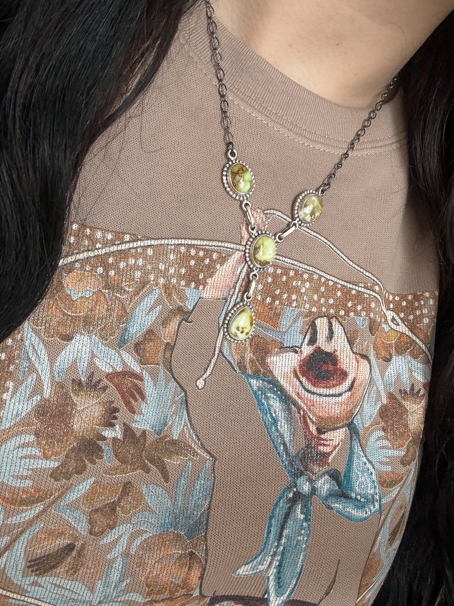 Palomino Lariat Necklace