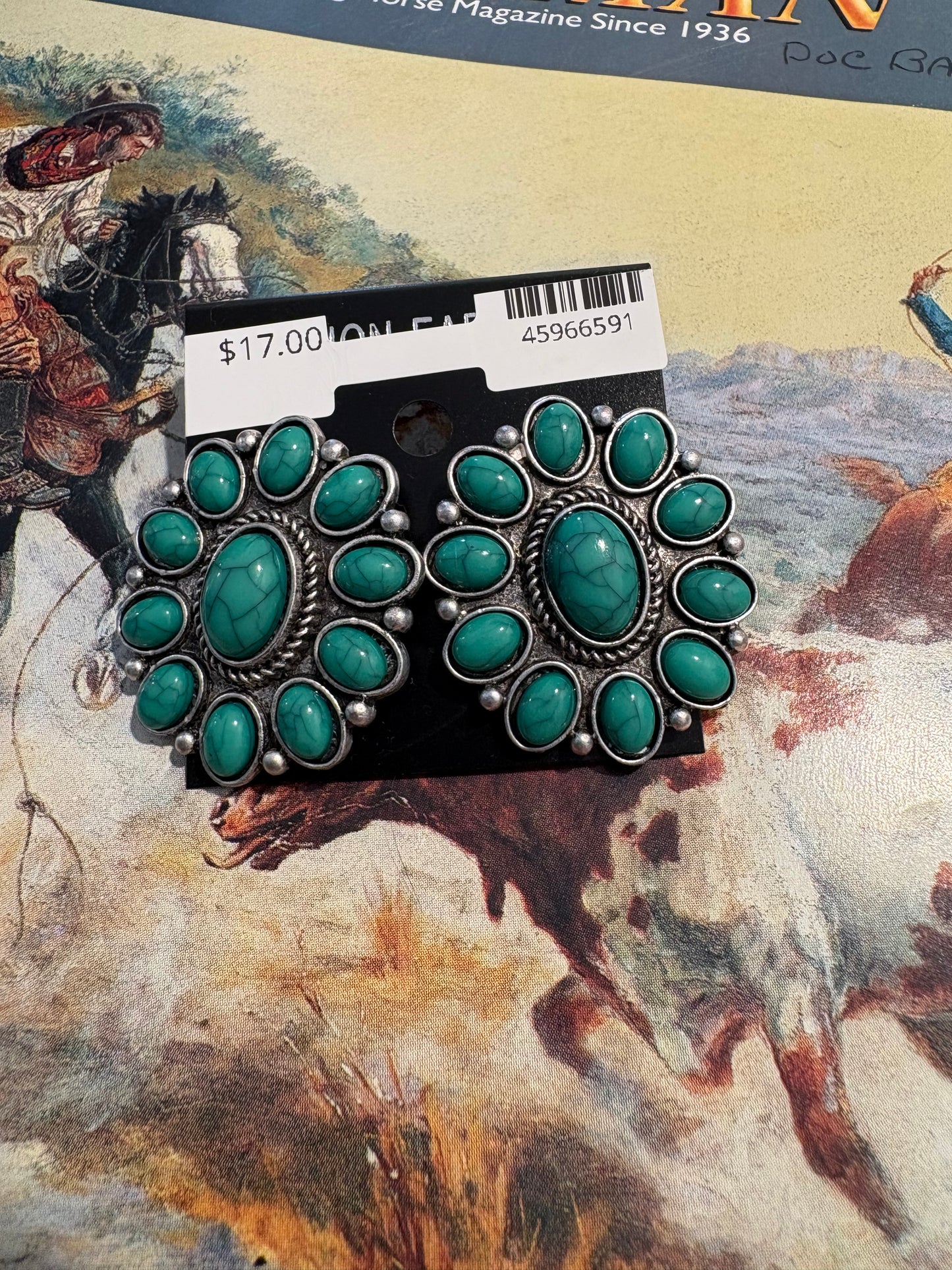 Flower Cluster Studs