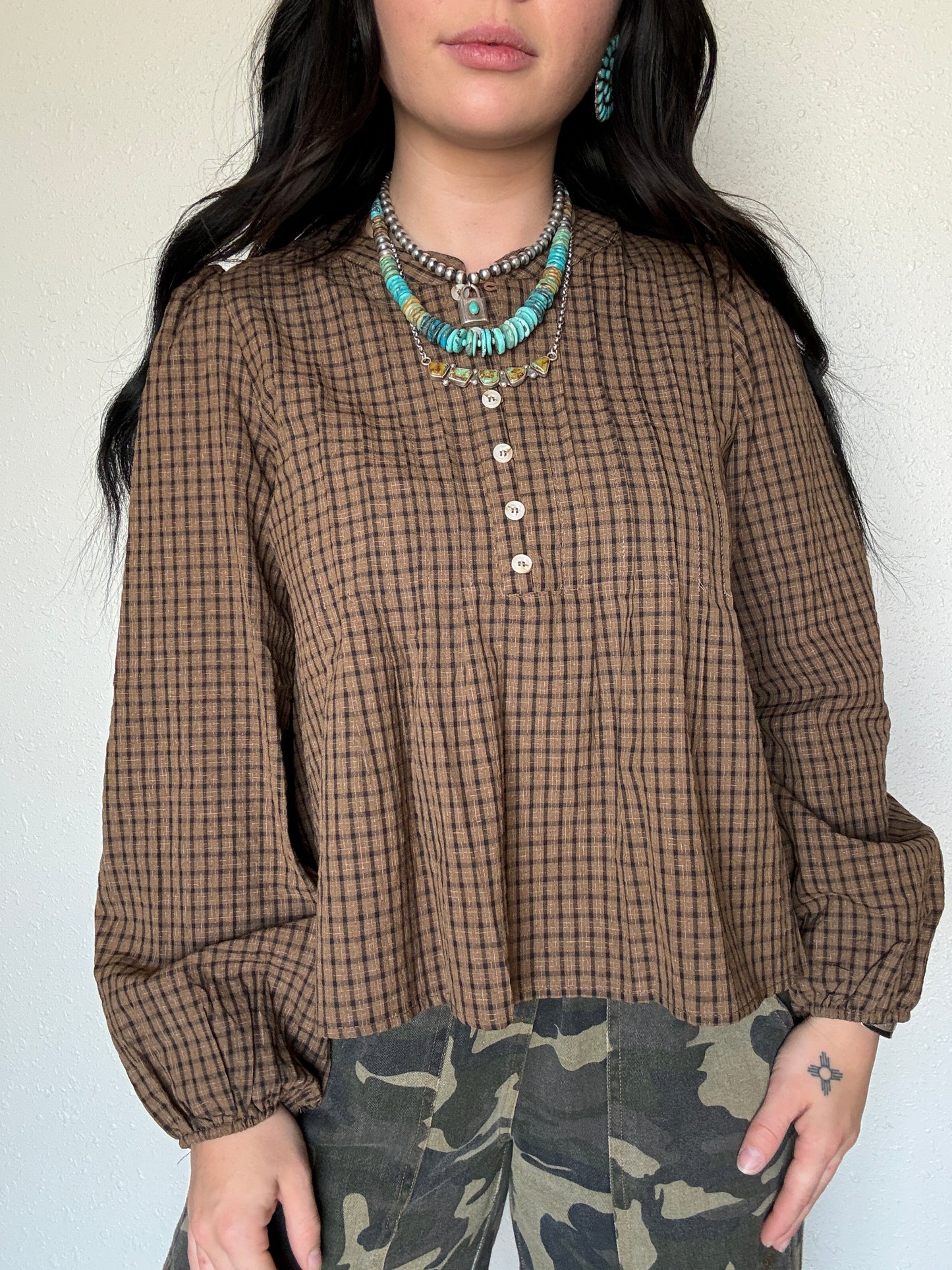 The Pumpkin Patch Long Sleeve *Brown