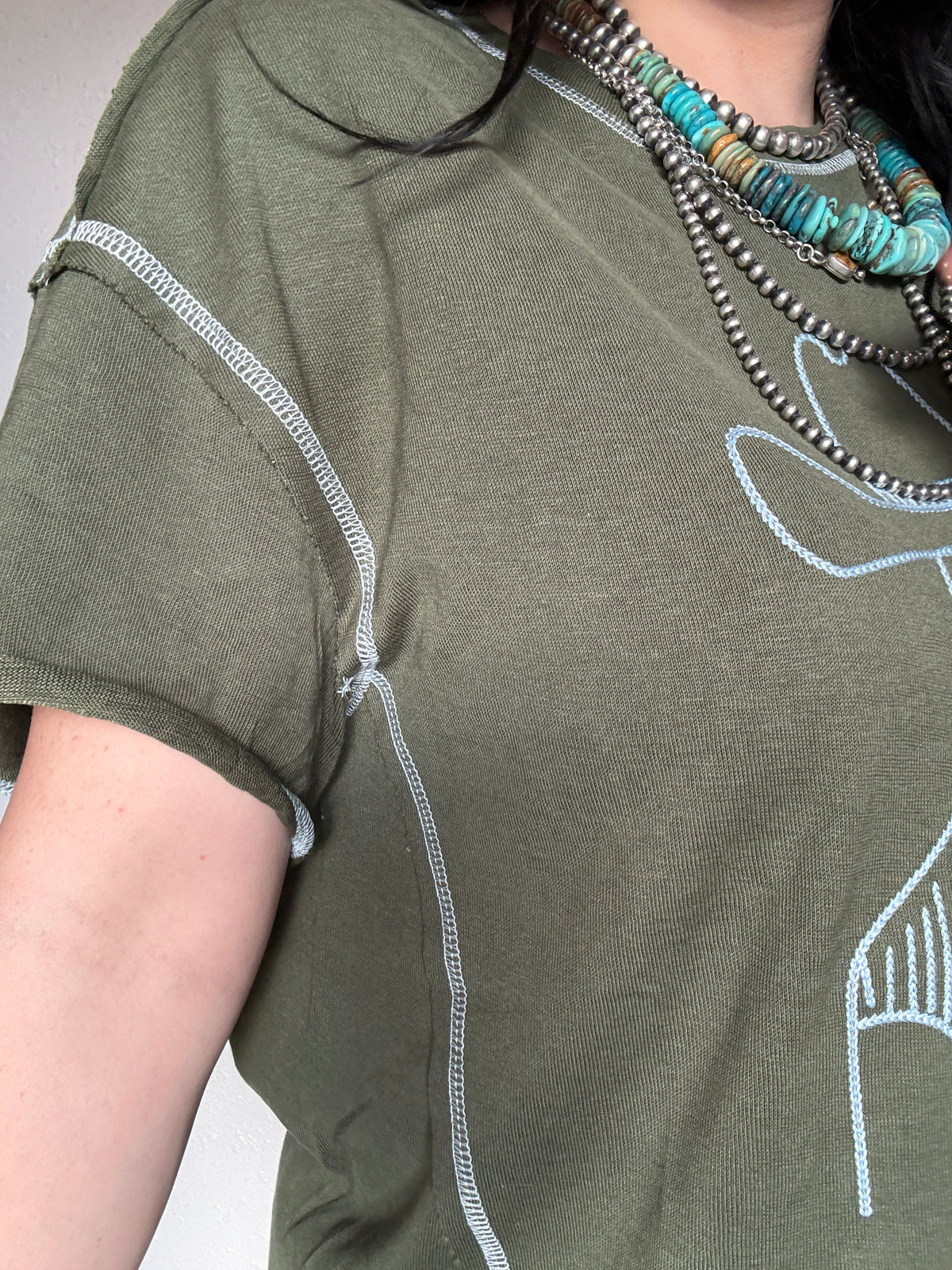 Stare-down Stitch Tee