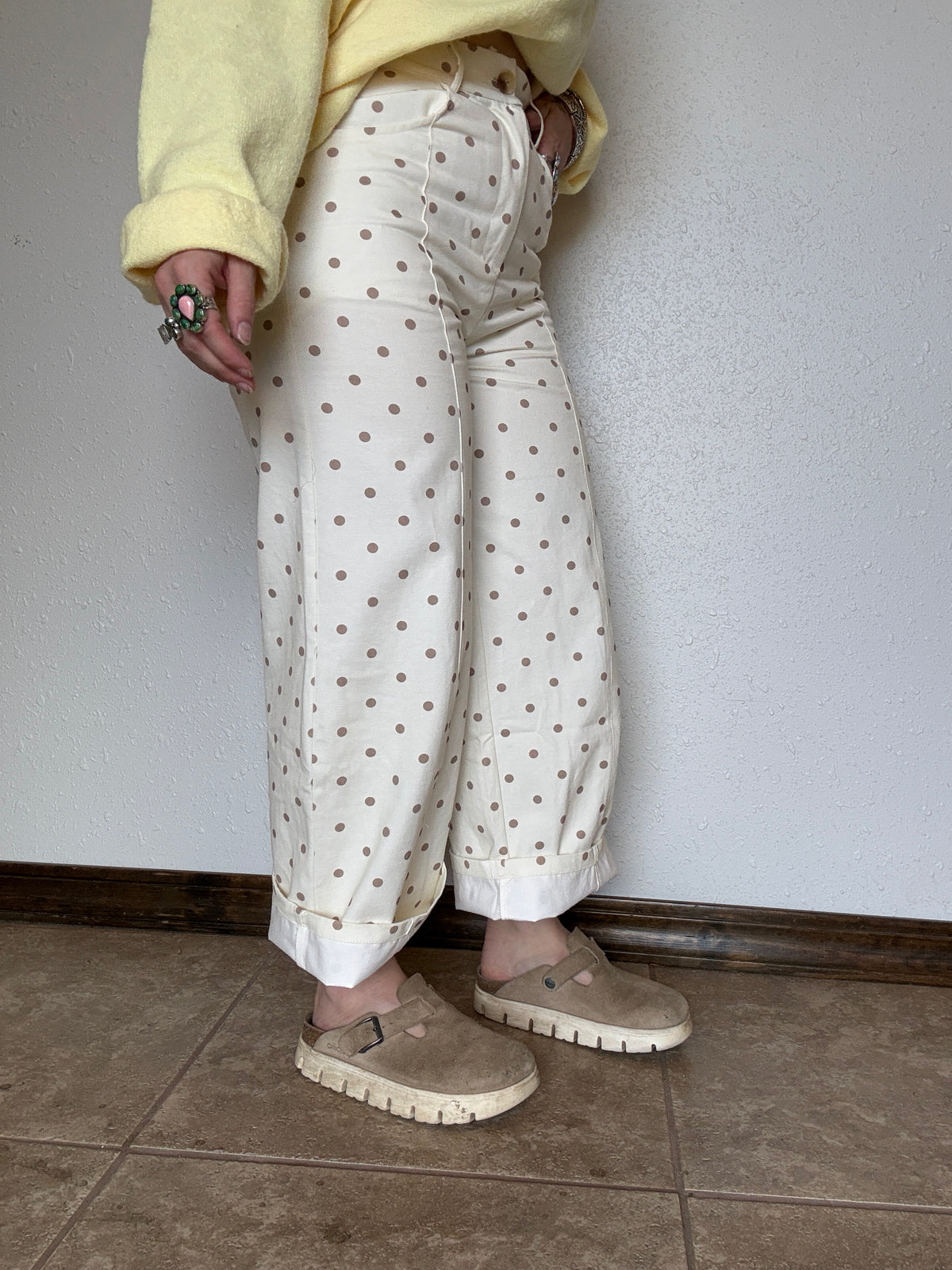 Fall Nights Polka Dot Pant