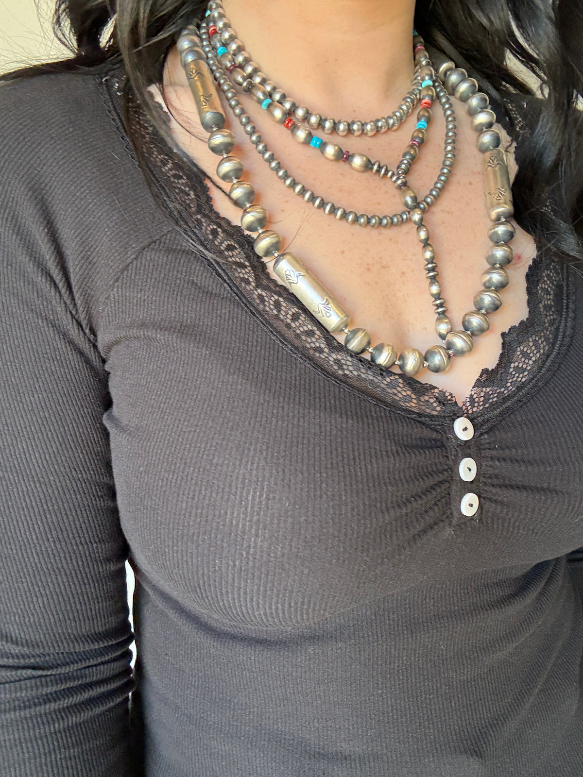 The Lefty Lace Long Sleeve *Lux