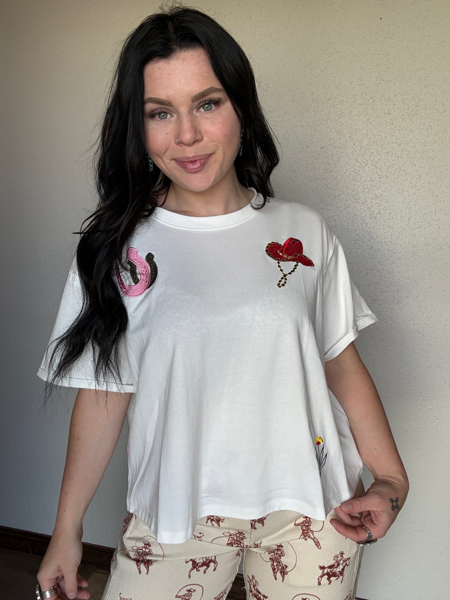 The Montana Embroidered Tee