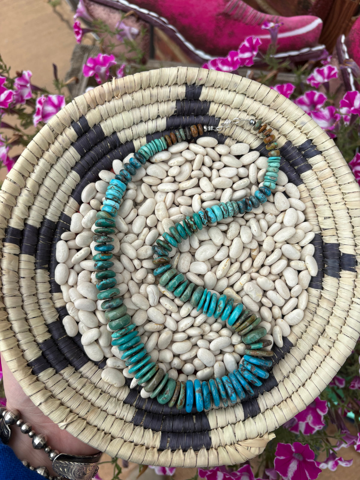 Kimberly Tom Turquoise Strand