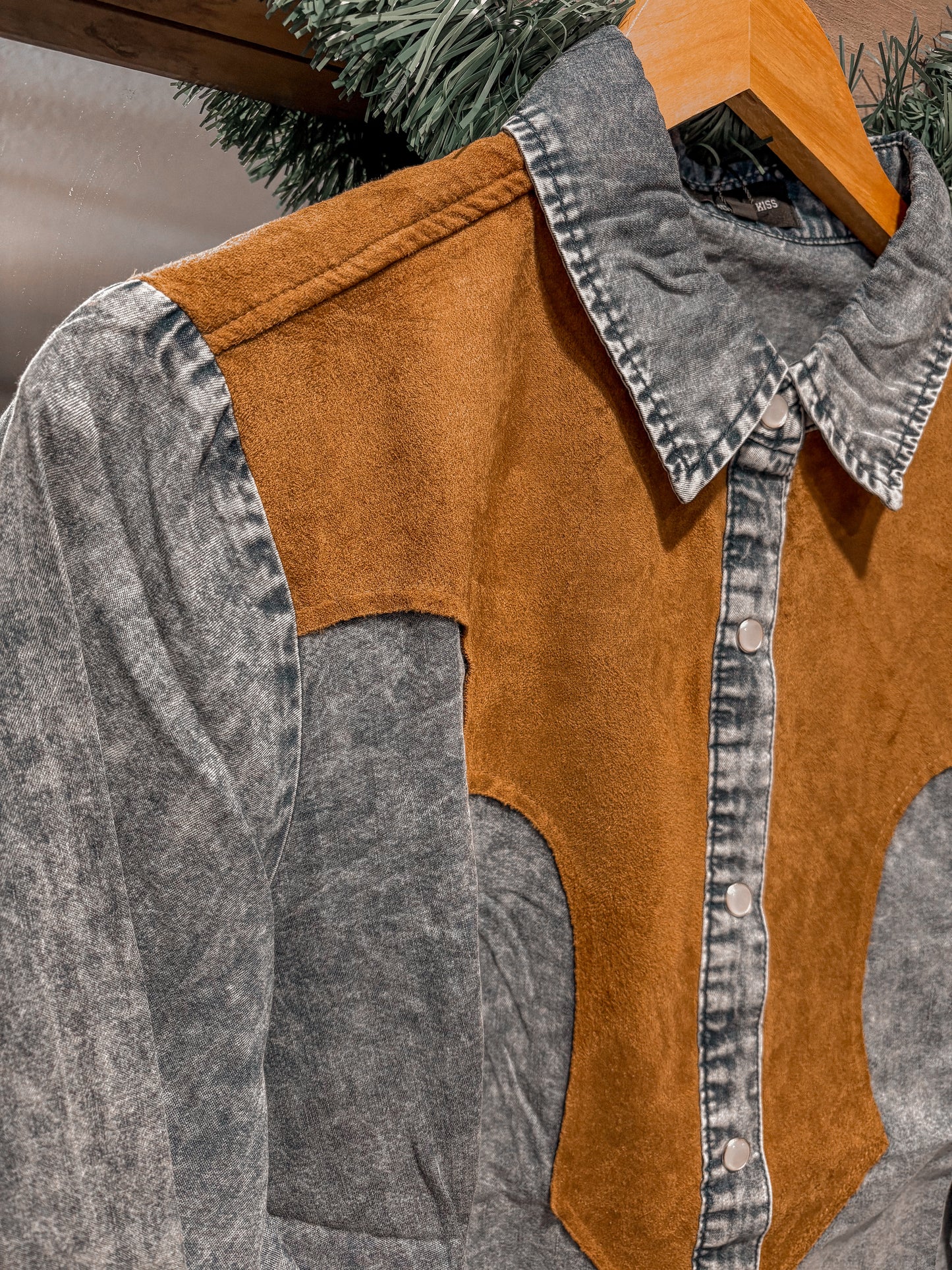 The Vintage Cowboy Button Up