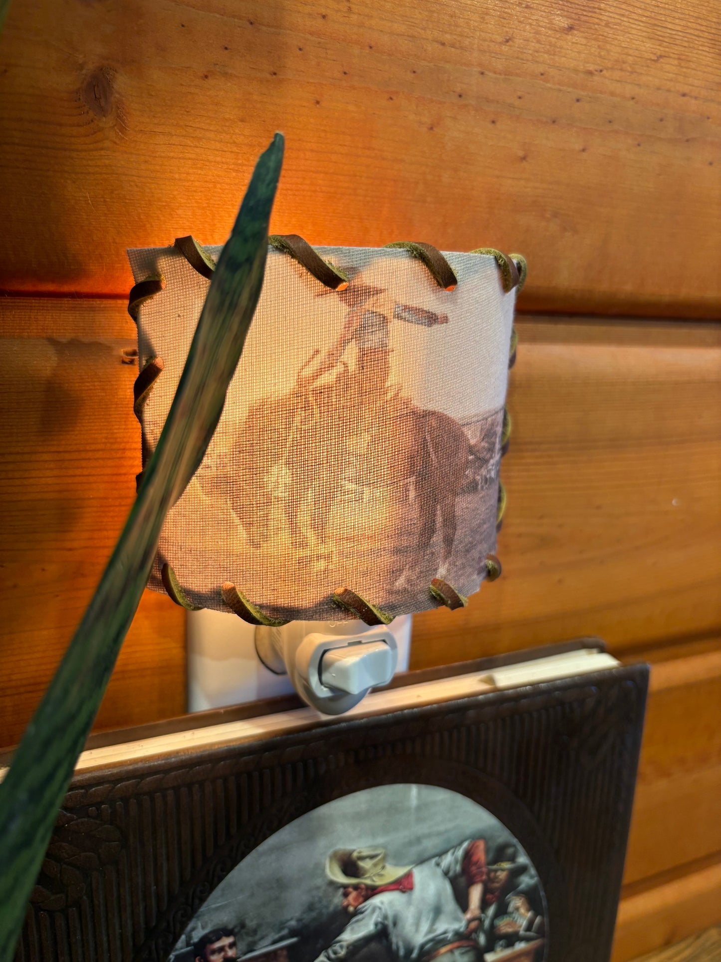Western Night Light *Colored Bronc