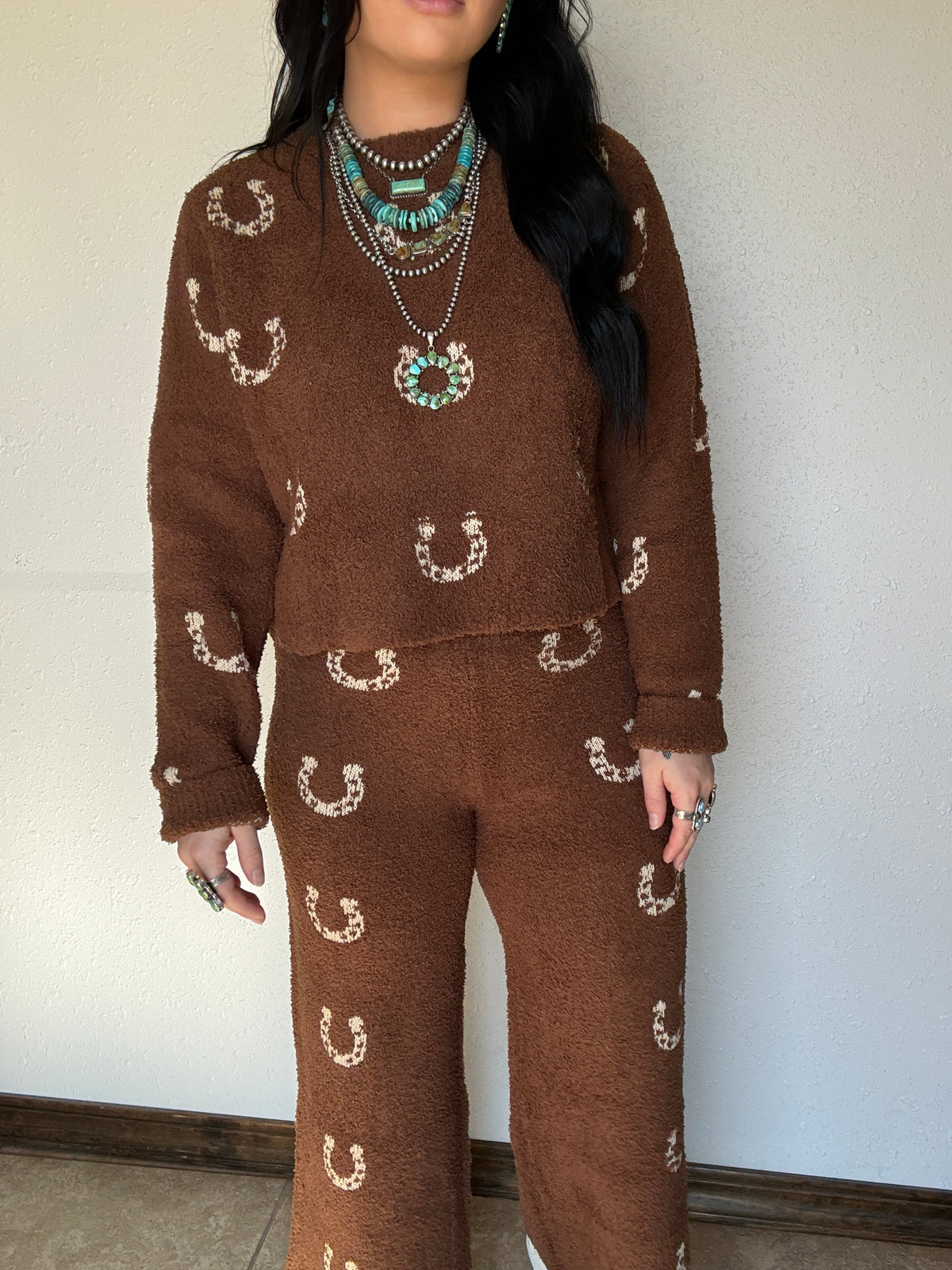 Horseshoe Knit Set