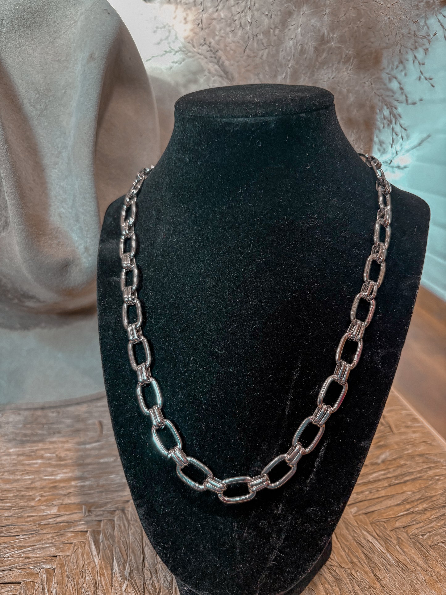 Double Link Chain Necklace