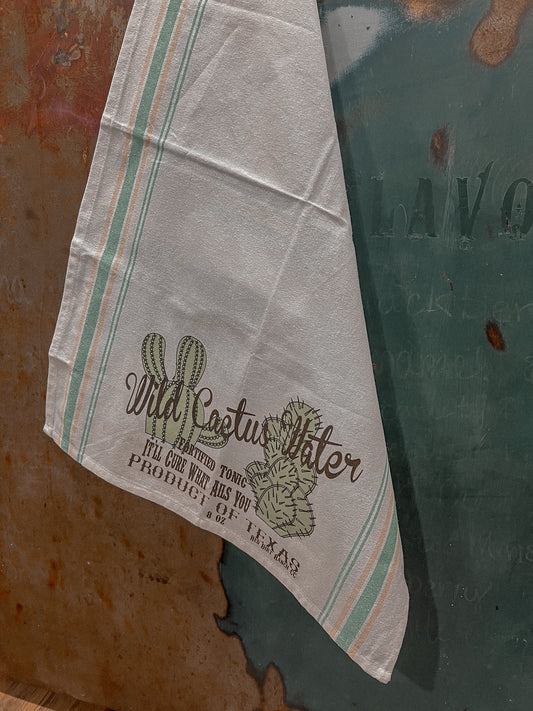 Wild Cactus Hand Towel