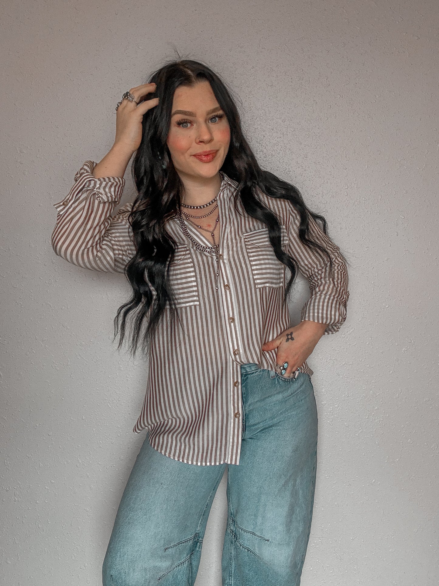 The Mesa Button Up *Brown