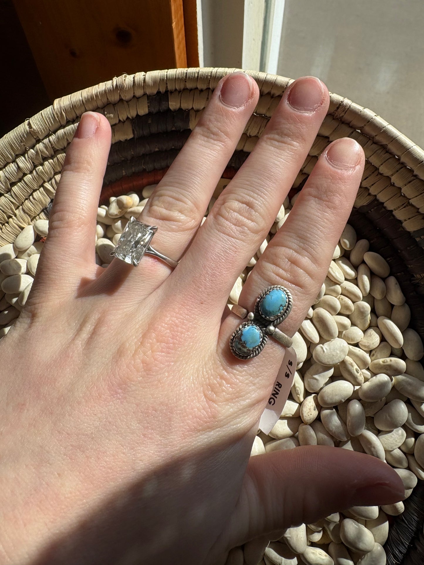 Dainty Golden Hills Adjustable Ring