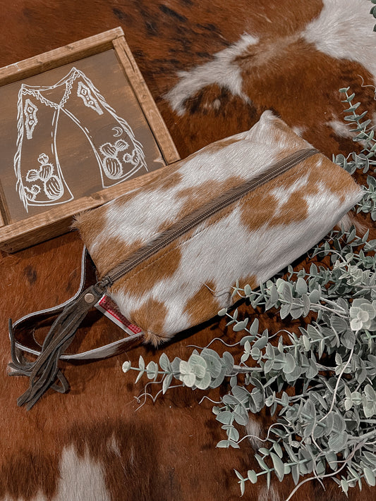 Cowhide Shaving/Makeup Kit