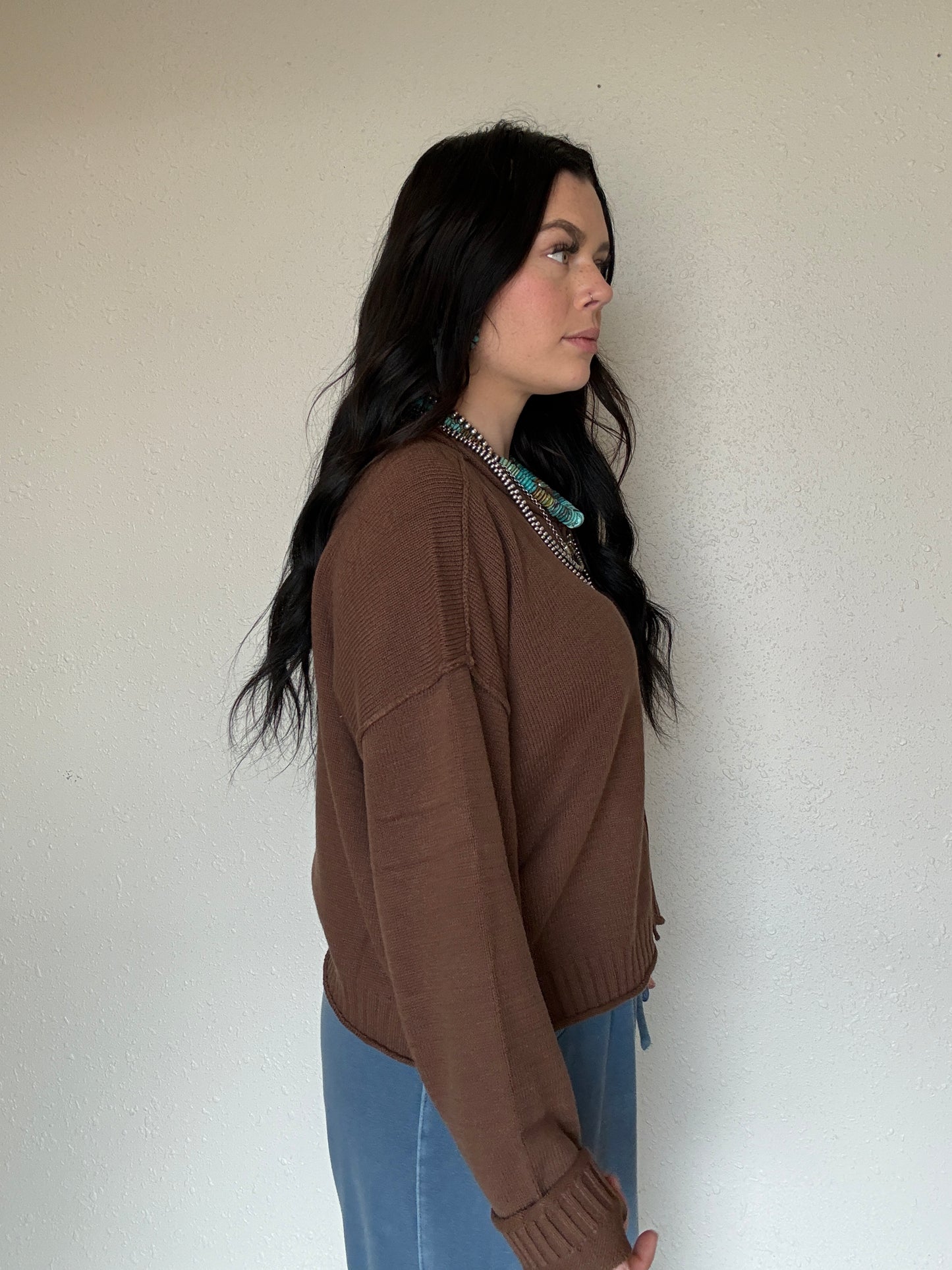 The Bay Pony Button Up Knit