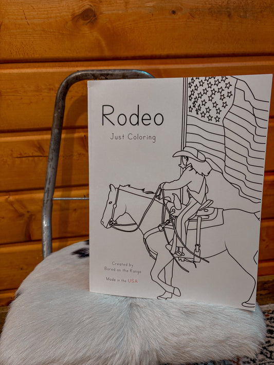 Bored On The Range Rodeo: Just Coloring