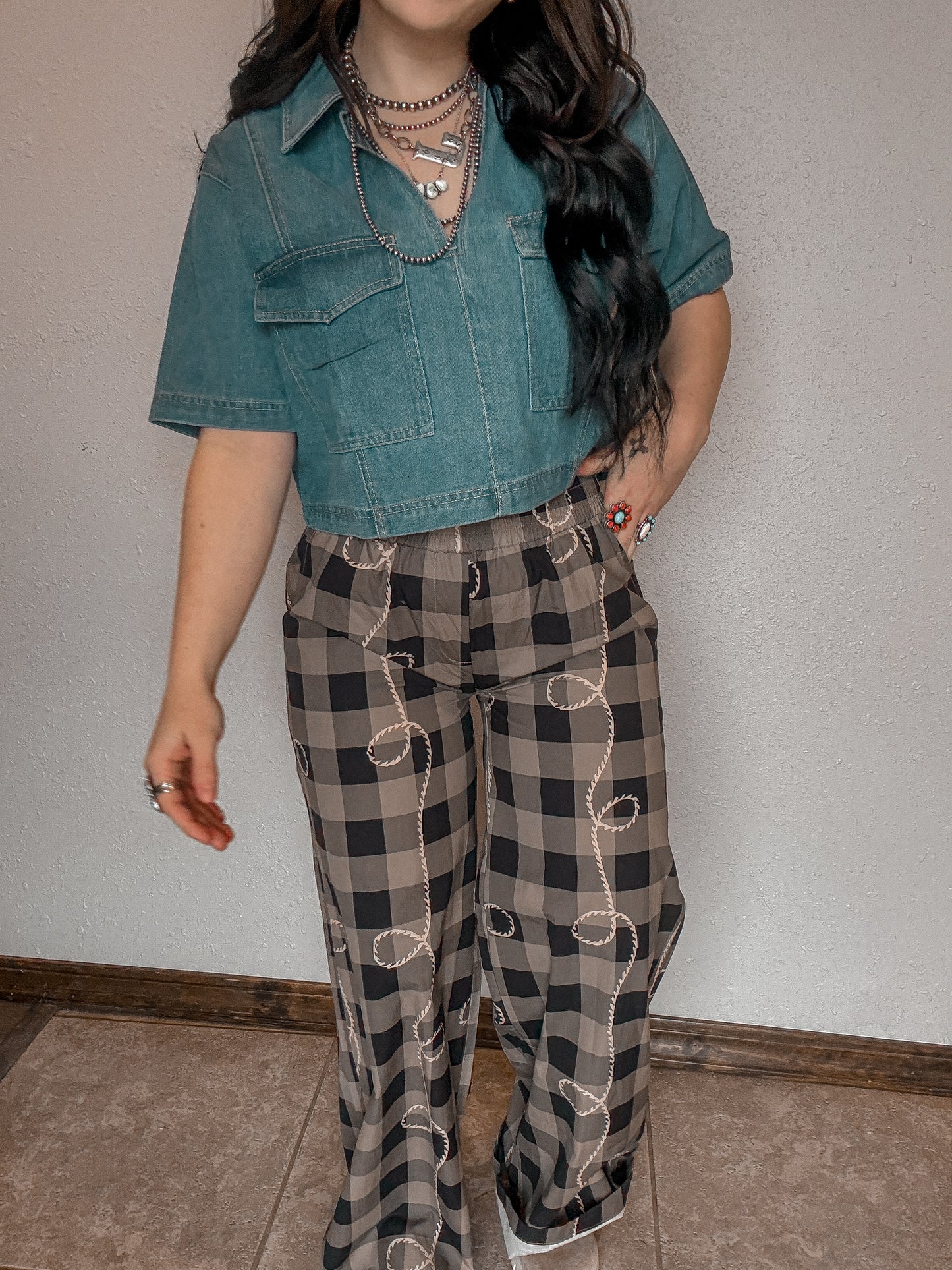 Gingy Rope Boxer Pants