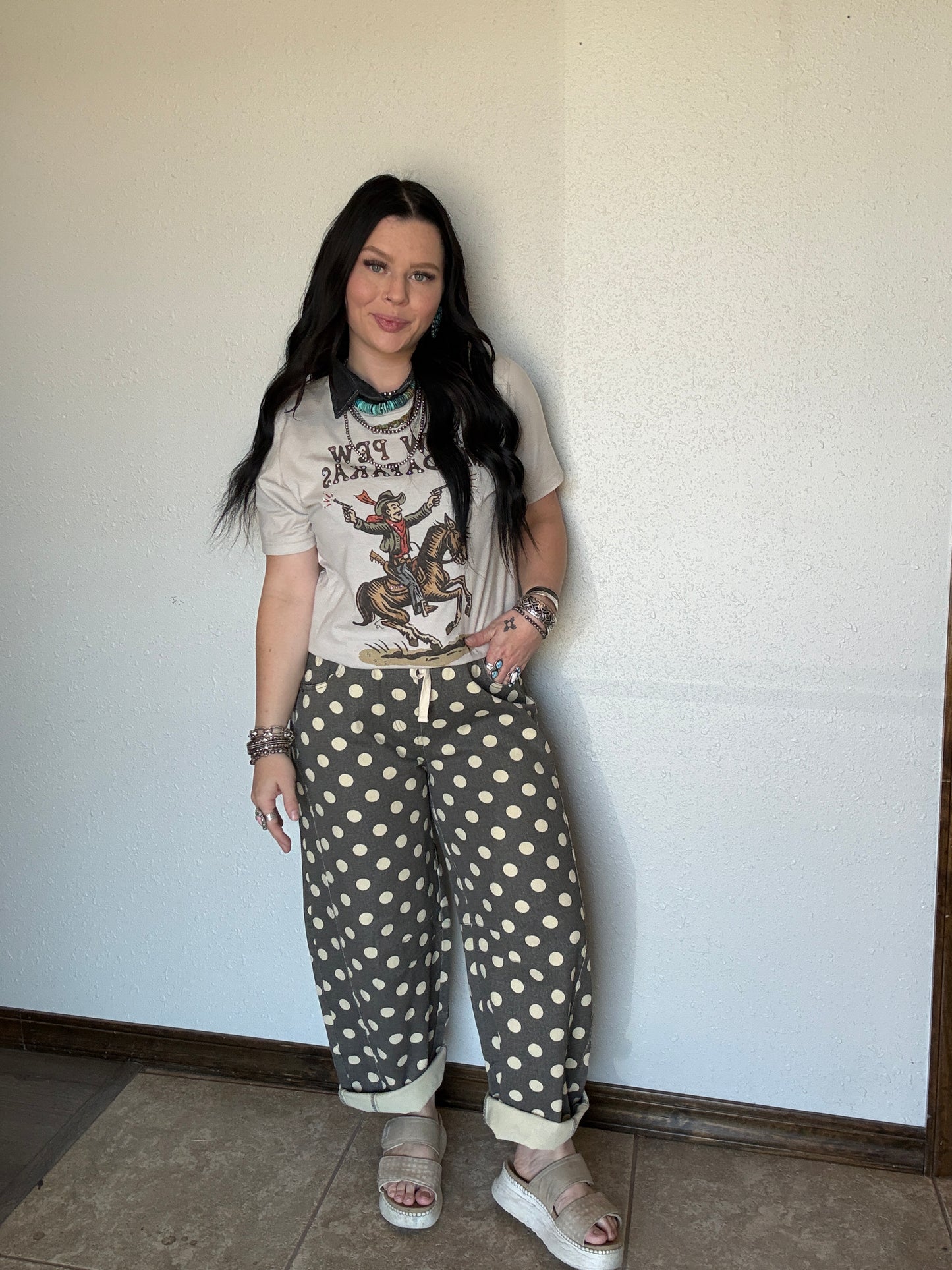 The Palomino Polka Dot Pant