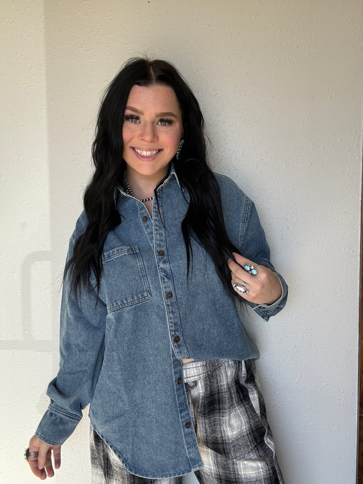 The Daily Denim Long Sleeve