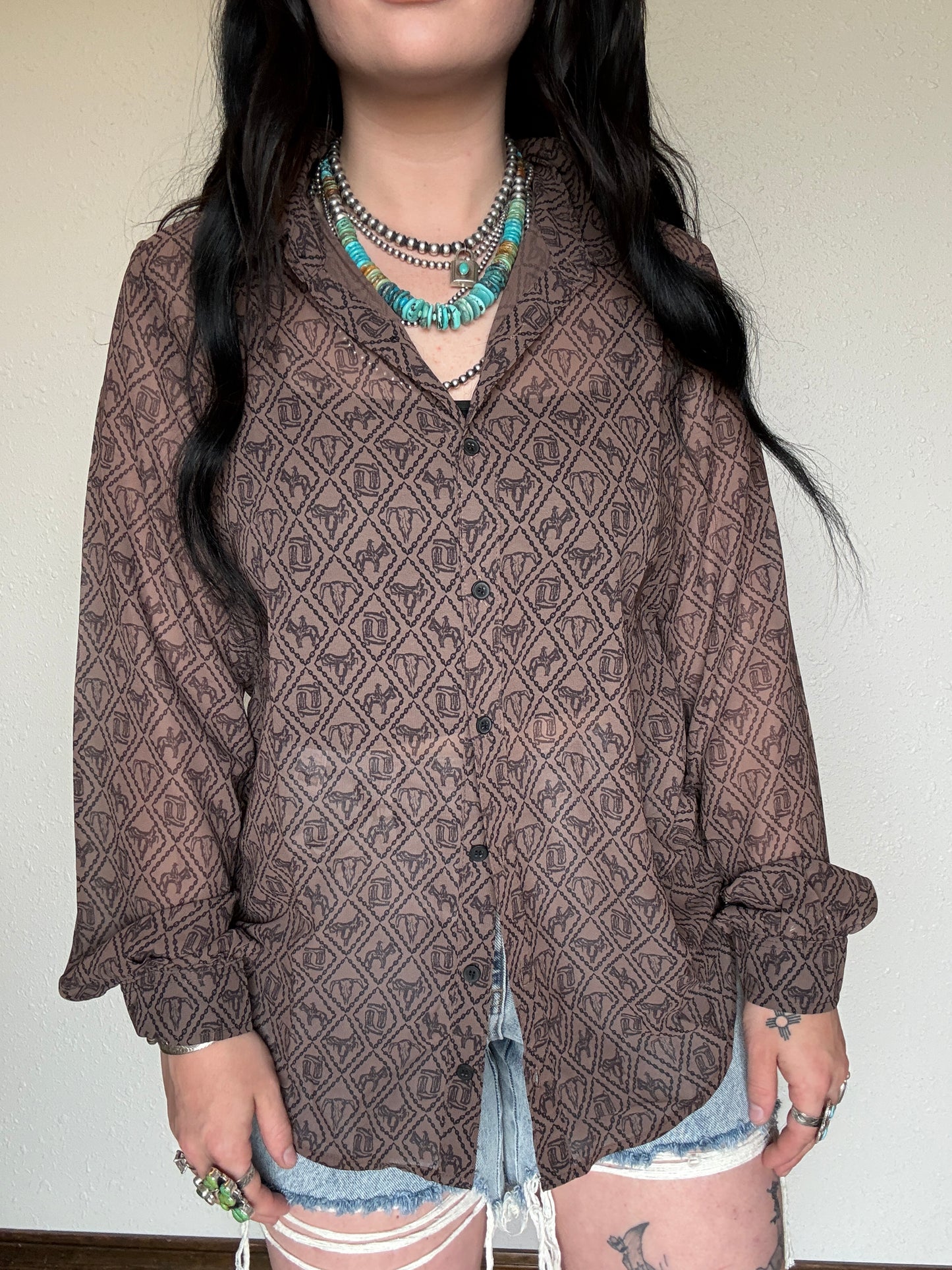 Badlands Mesh Blouse