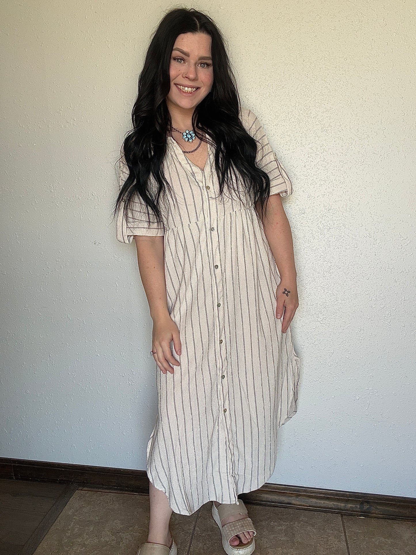 The Latte Casual Dress *Cream