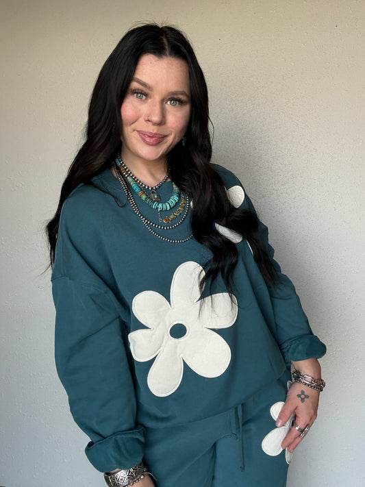 The Montana Bloom Crewneck