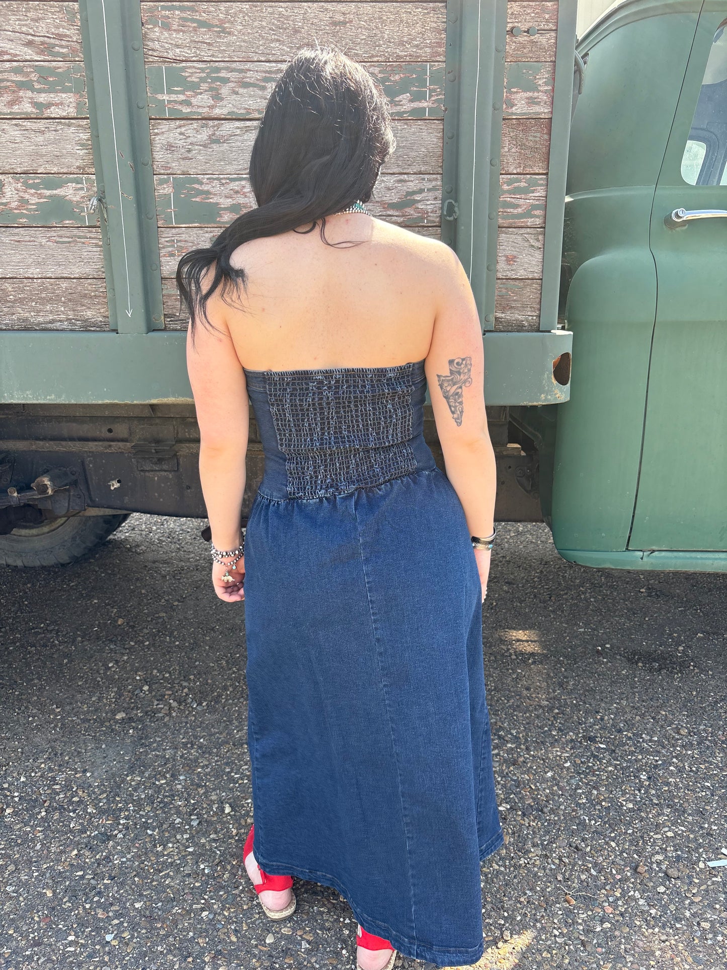 Americas Sweetheart Denim Dress