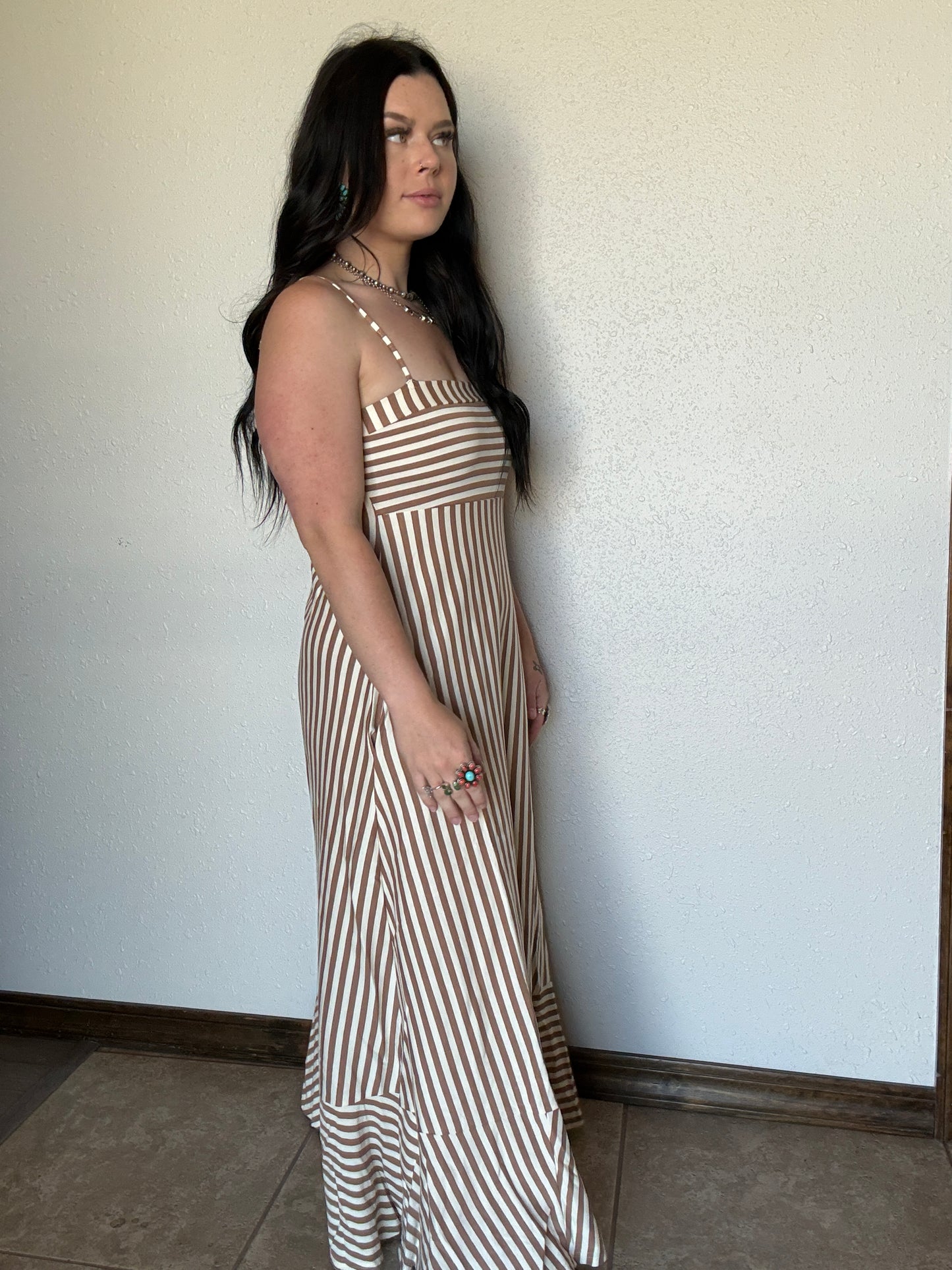 The Funnel Cake Maxi Dress