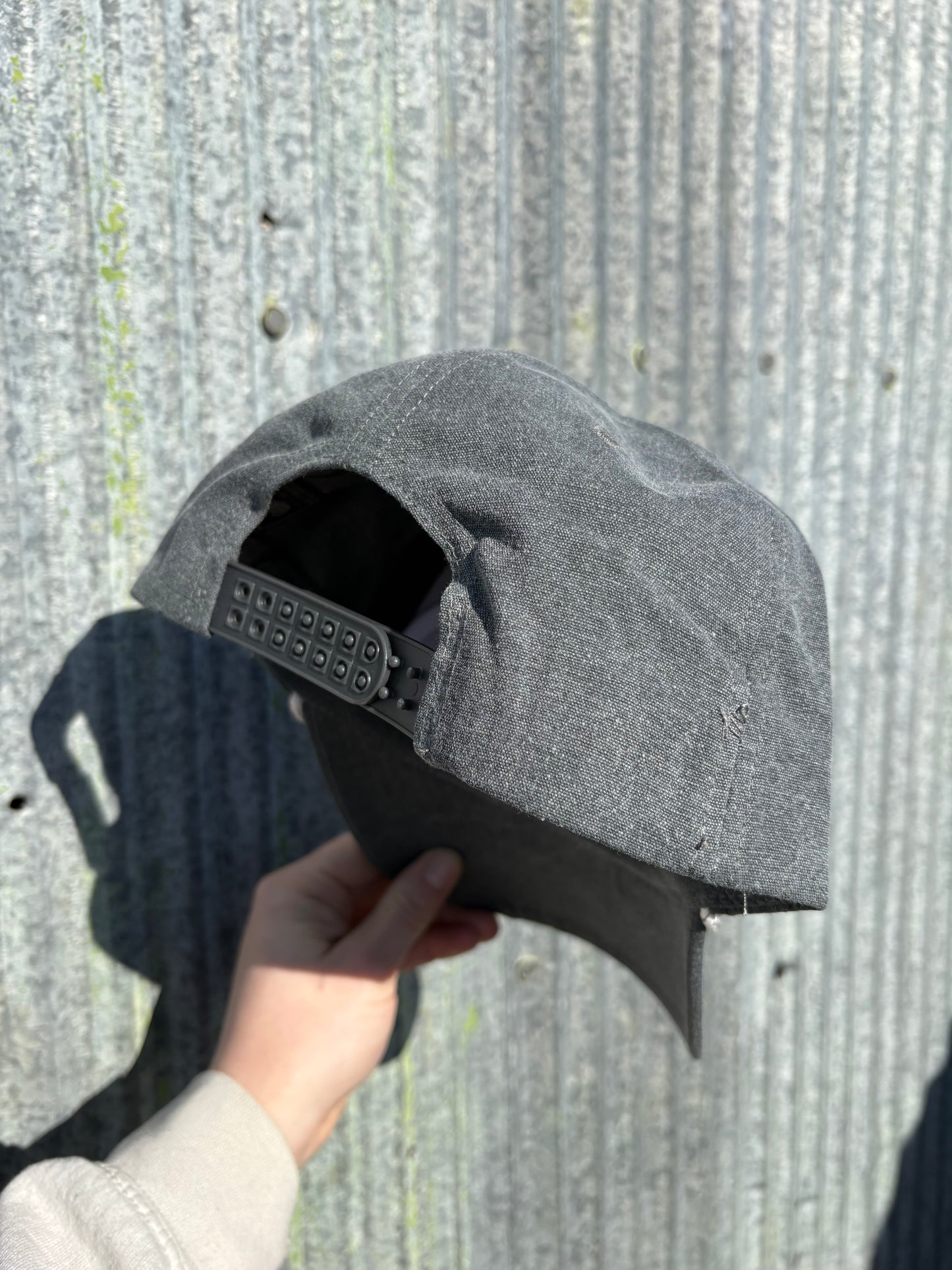 Cowboy Bar Grey Denim Hat