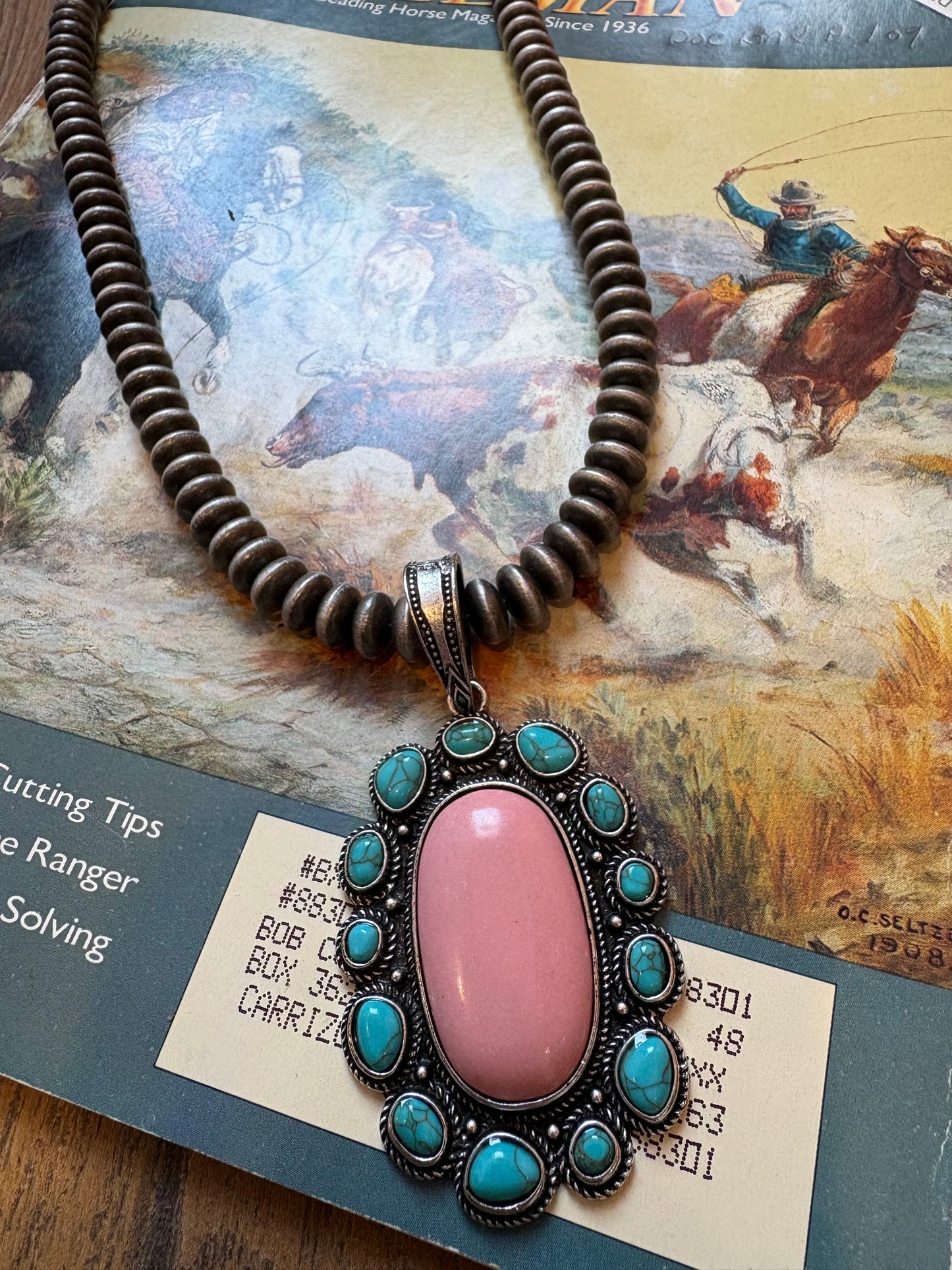 The Kim Pearl & Pendant Necklace