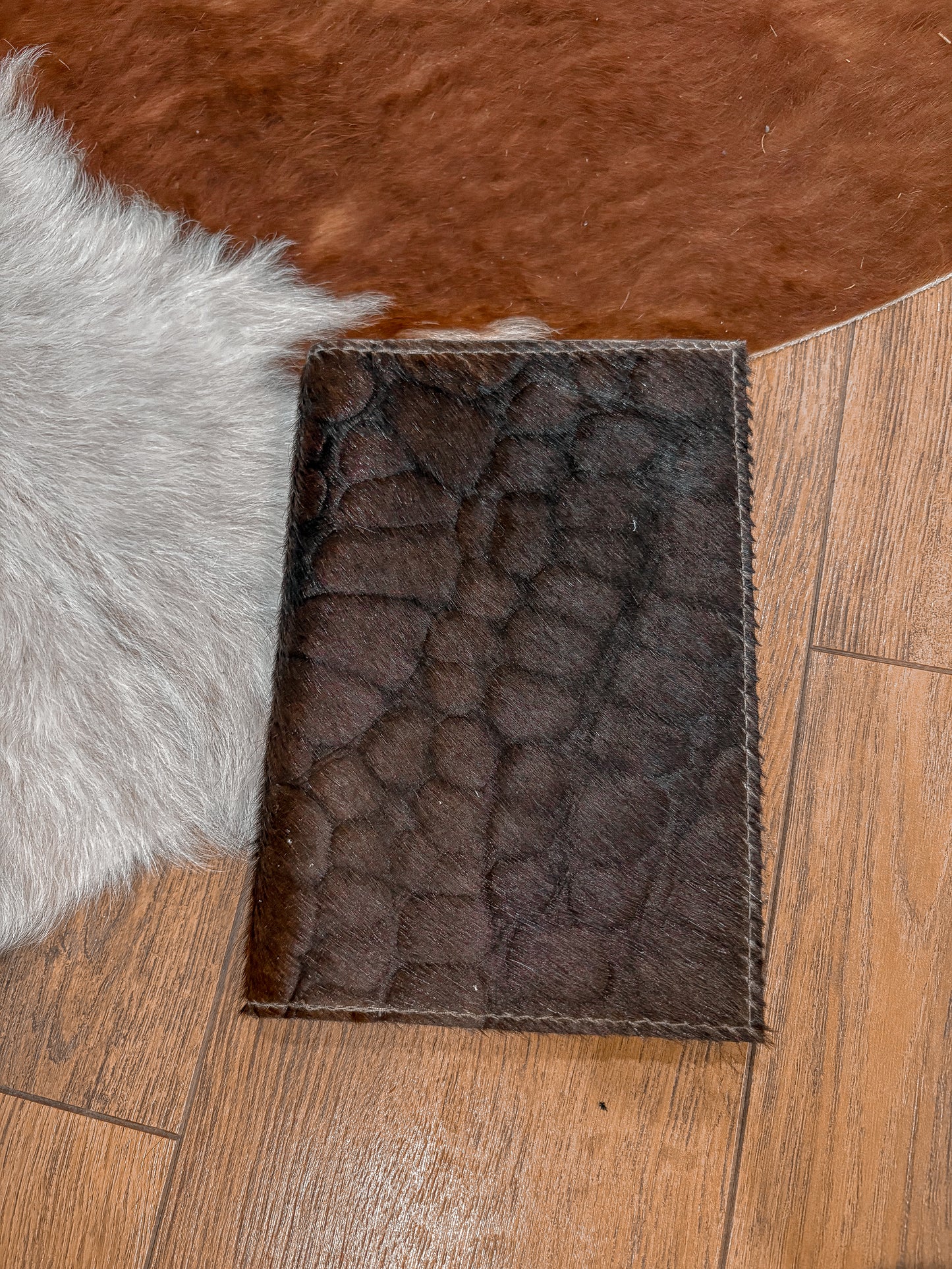 Croc Cowhide Book-cover