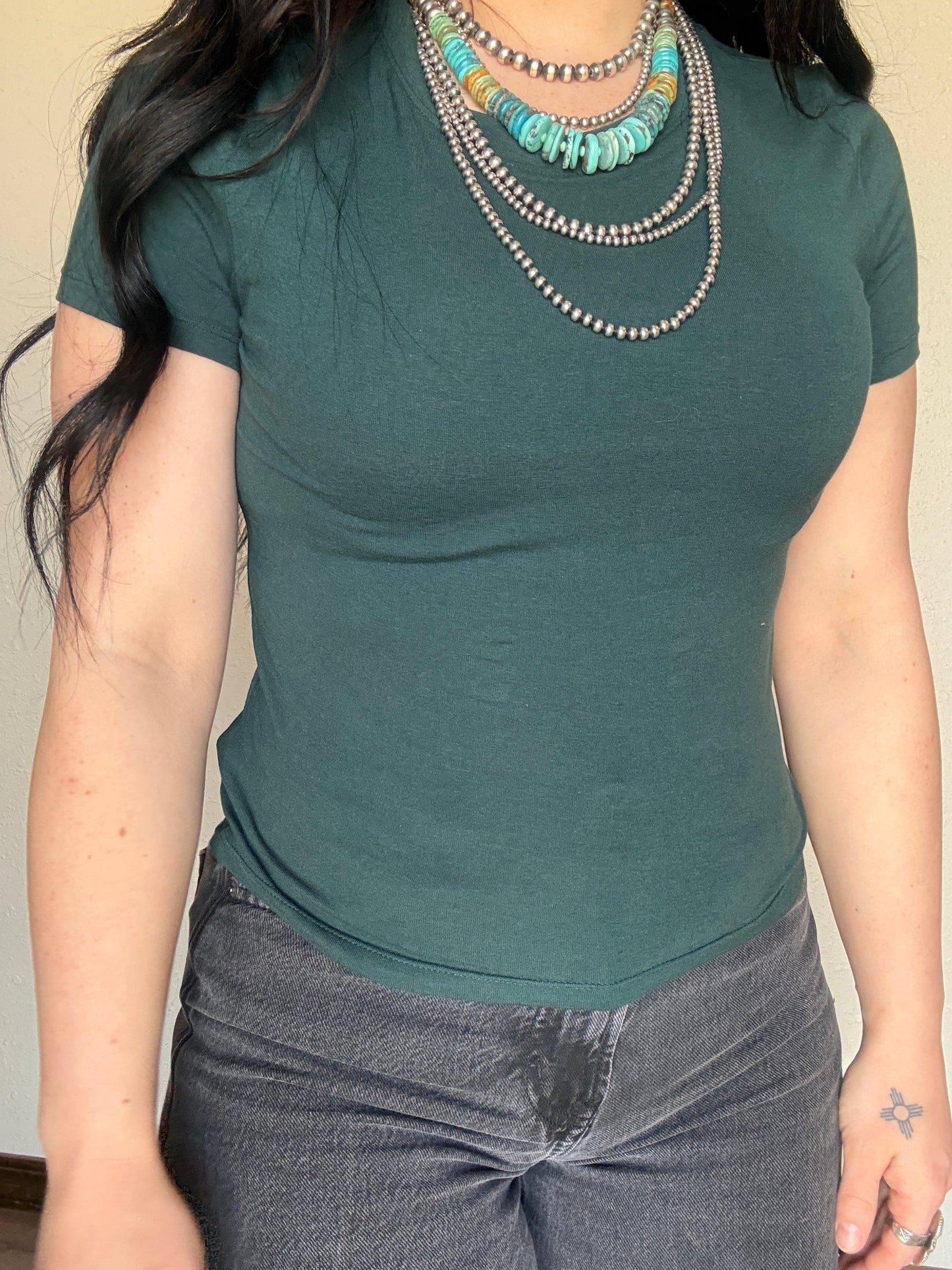 Cotton Basic Tee *Green