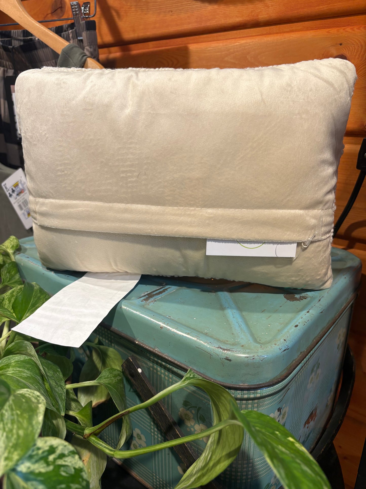The Cowgirl Moth Wool Pillow