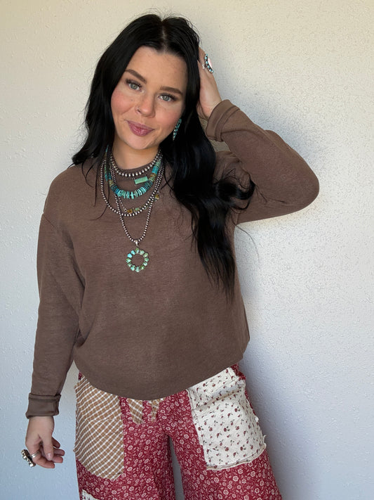 Butter Sweater *Mocha