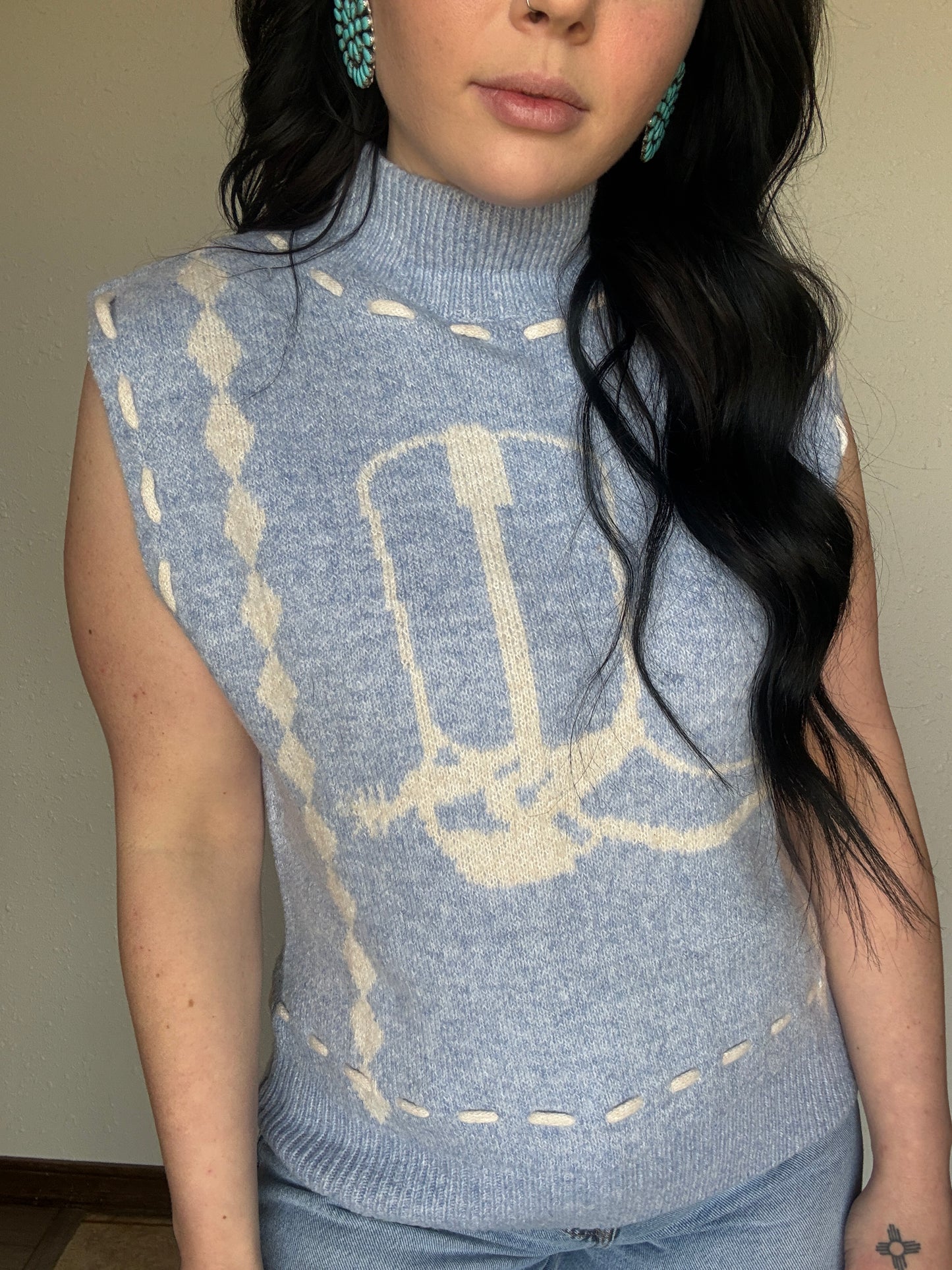 Rodeo Blues Sweater Vest