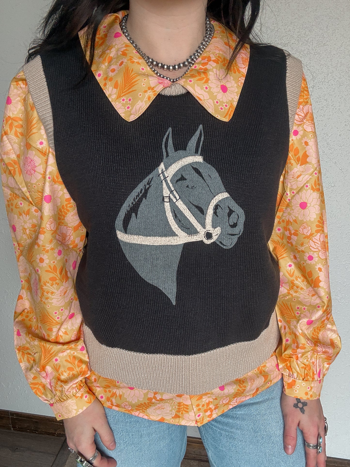 Peachy Prairie Blouse