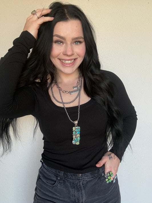 Ribbed Basic Long Sleeve *Lux