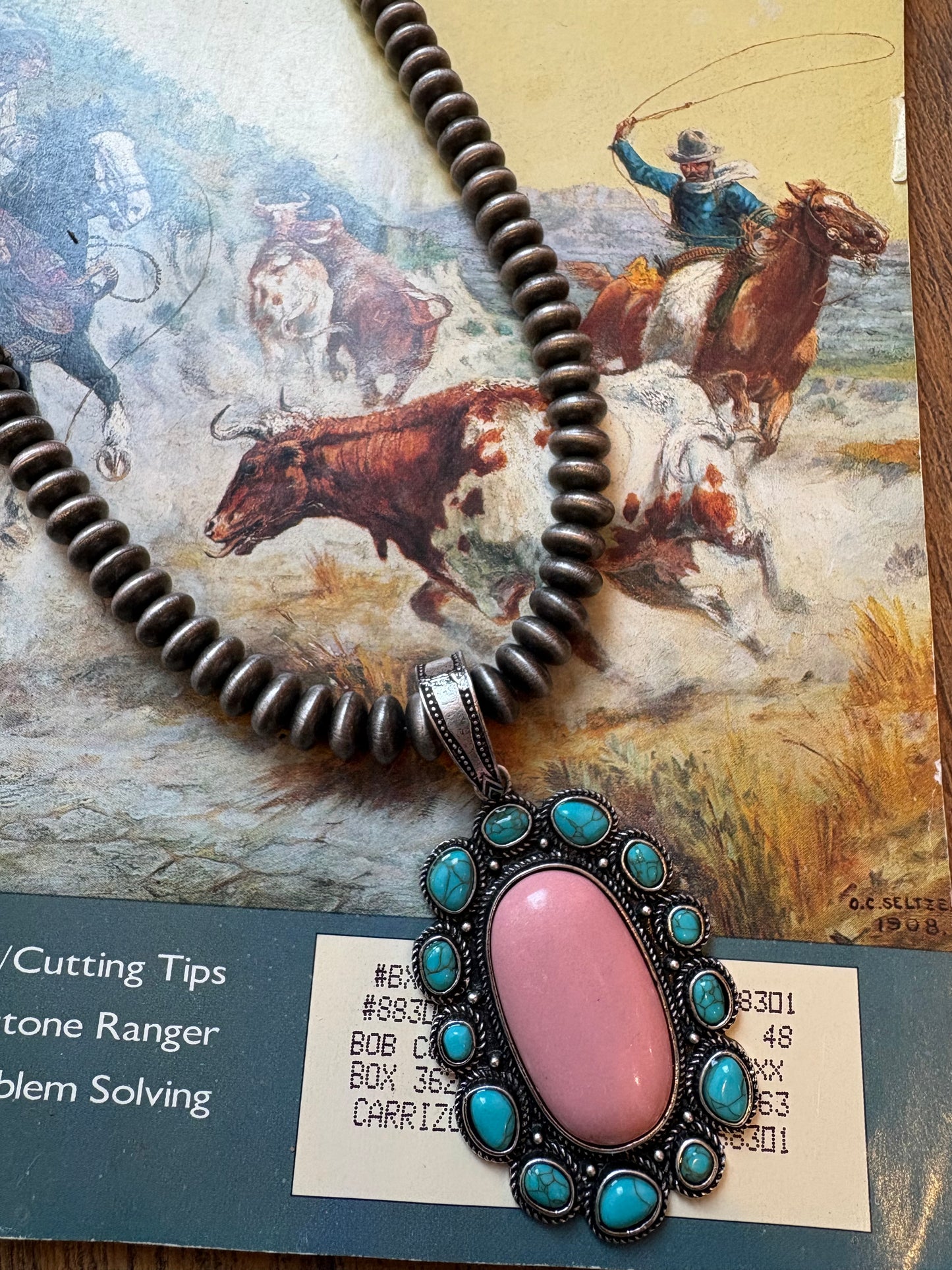The Kim Pearl & Pendant Necklace