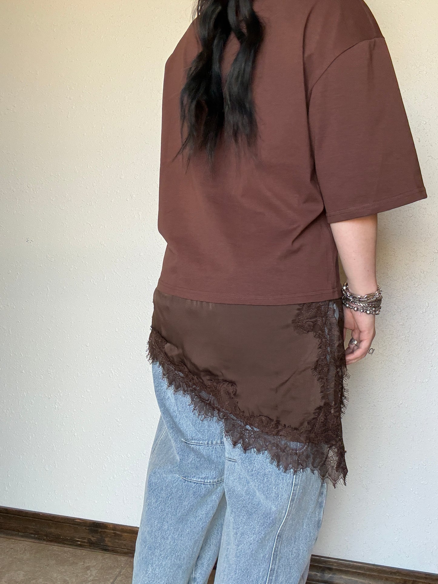 The Bay Pony Oversized Lace Tee