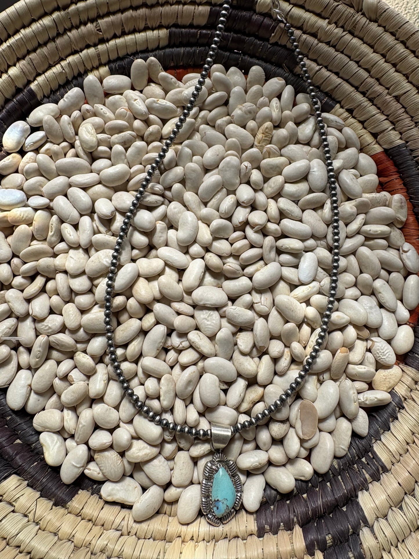 3mm 20” Sterling Pearl Necklace