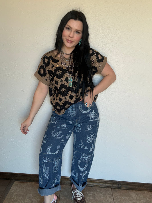 The Western Way Barrel Jean