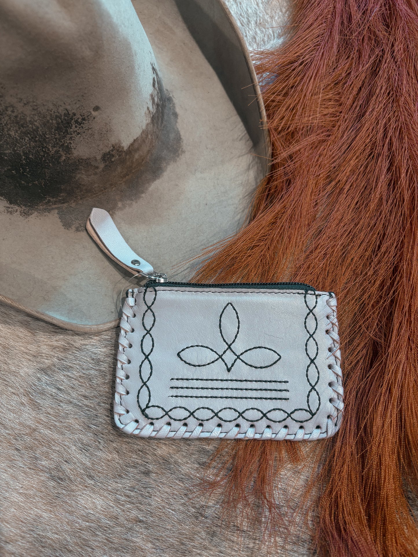 Boot Stitch Coin Purse