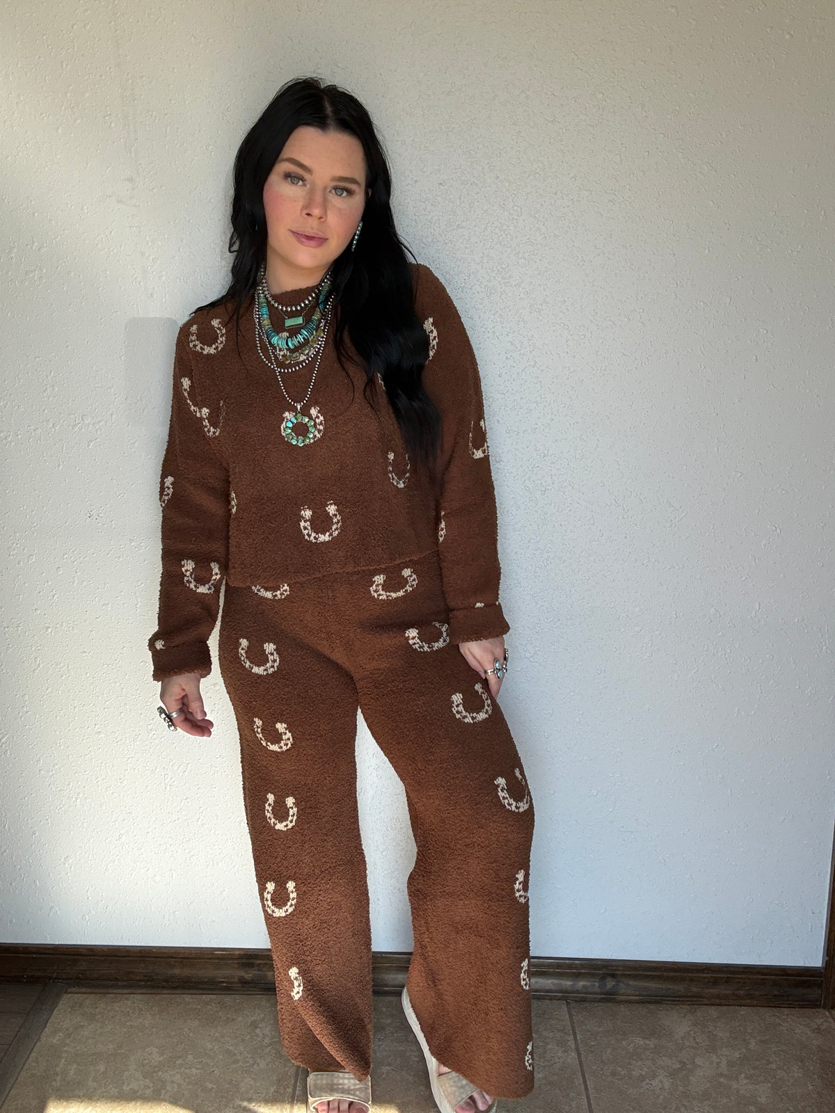 Horseshoe Knit Set
