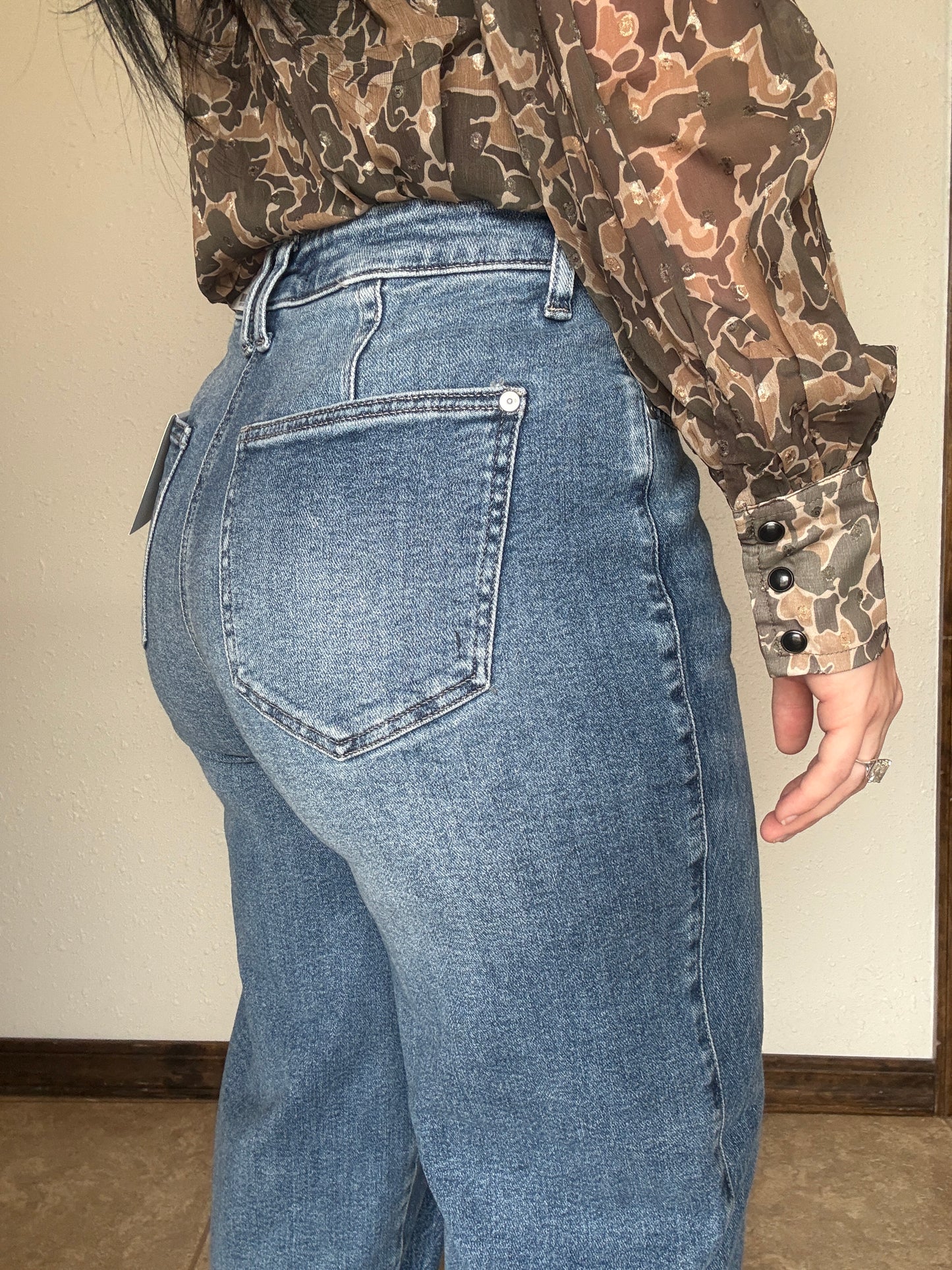 The Betsy Baby Barrel Jean