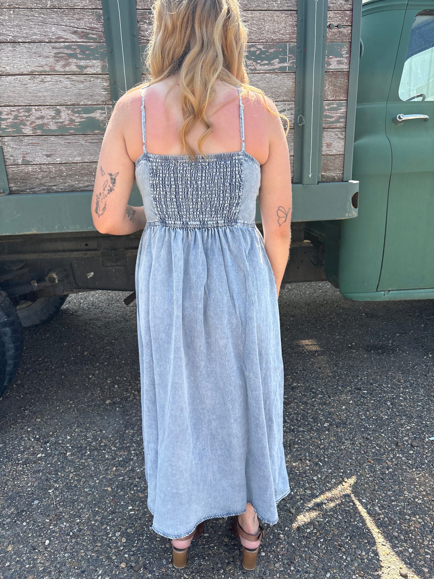 The Firework Denim Dress