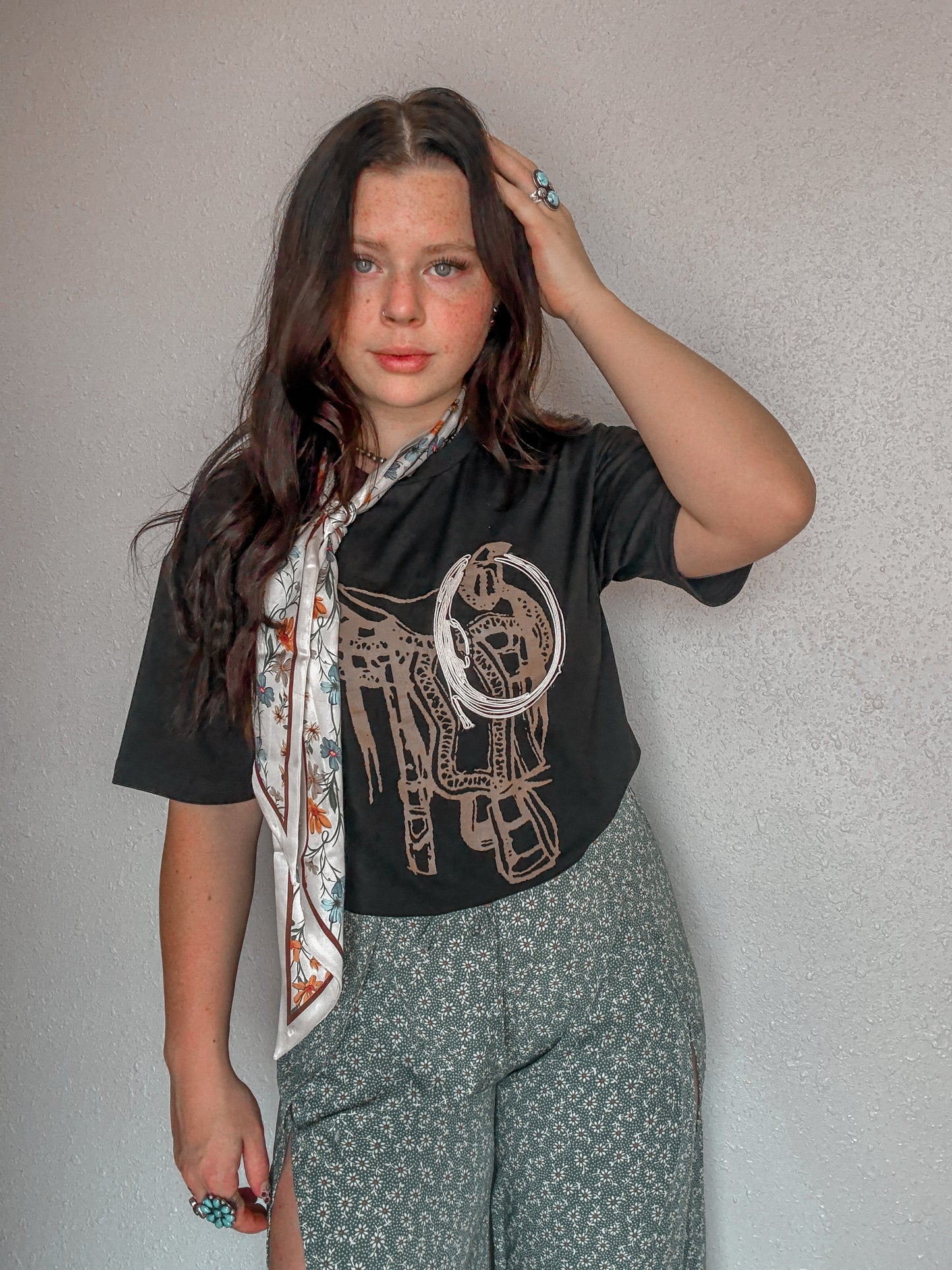 The Ropers Saddle Tee