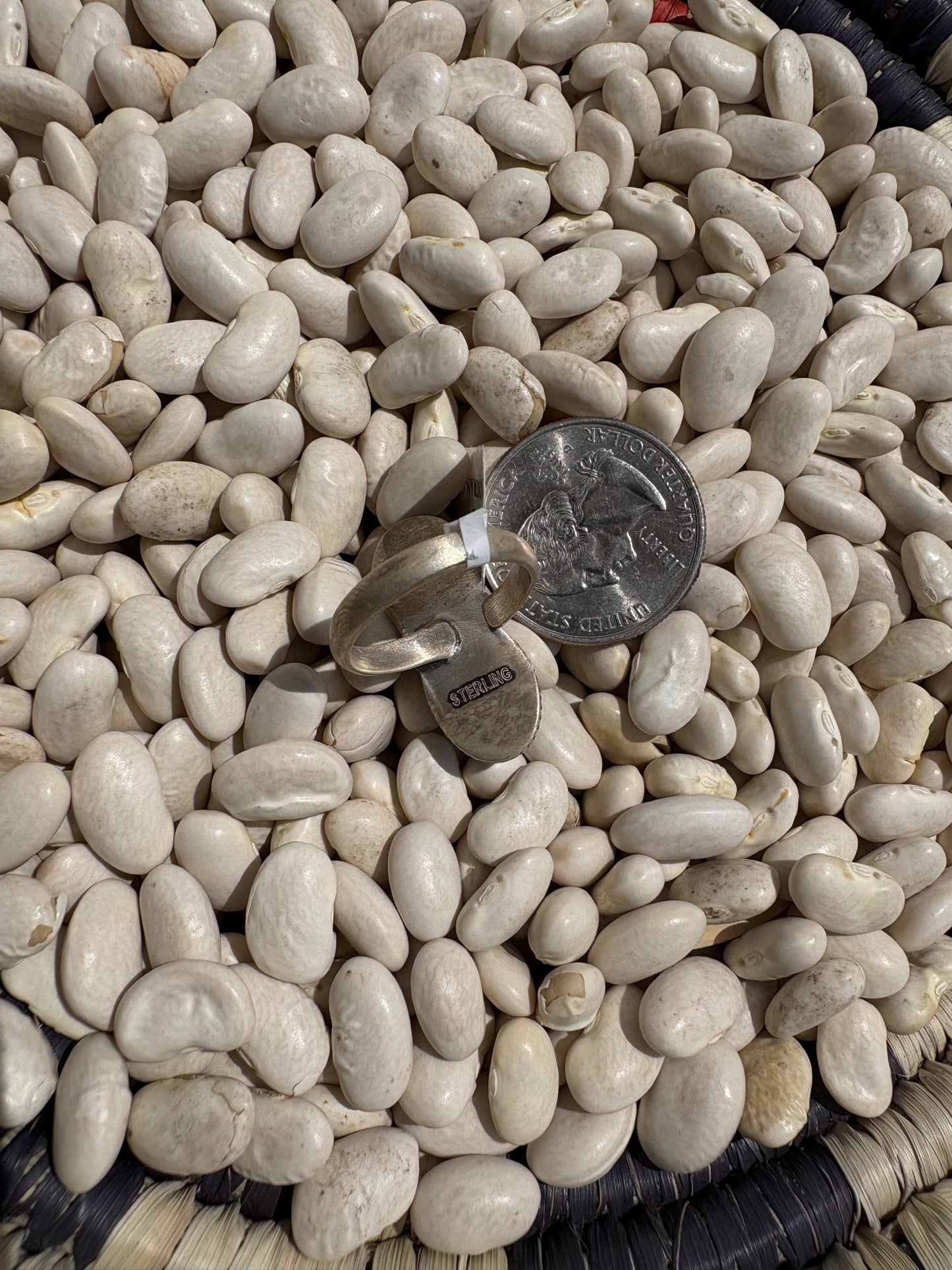 Green Sonoran Double Adjustable Ring